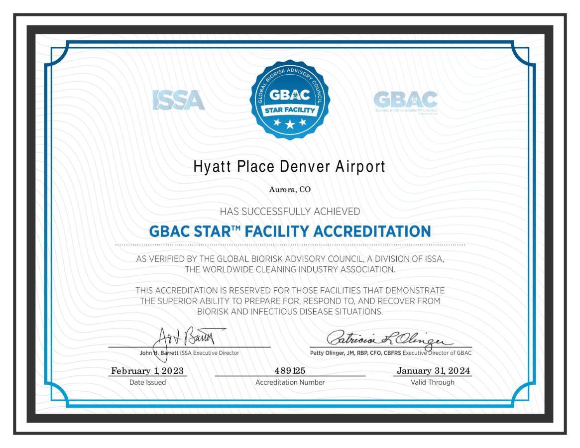Hyatt Place Denver Airport Aurora Exterior foto